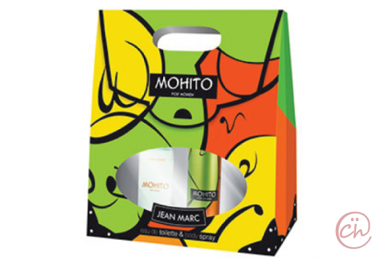 Дамски подаръчен комплект Тоалетна вода + Део спрей –  Mohito - Jean Marc